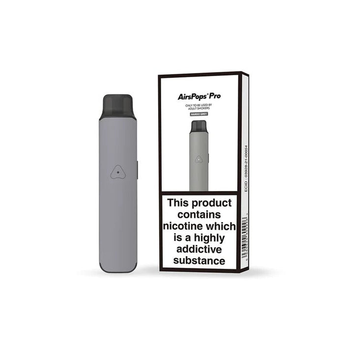 AirsPops Pro Nardo Grey - Airscream - Vaper Bay UK