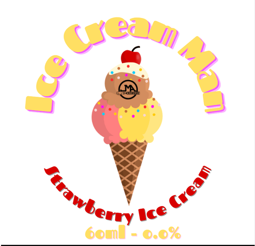 Strawberry Ice Cream - JMA Designs - Vaper Bay UK