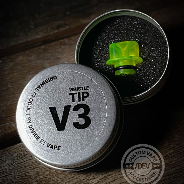 Whistle Tips by DEV Divid et Vape V3 - Vaper Bay UK